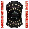 18" Medieval Barbarian Renaissance Templar Viking Metal Iron Troy Knight Shield