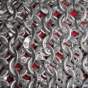 Aluminium Round Riveted Chainmail Shirt with Flat Rings