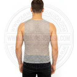 Butted Aluminum Chainmail Vest Shirt | Knight Armor Haubergeon