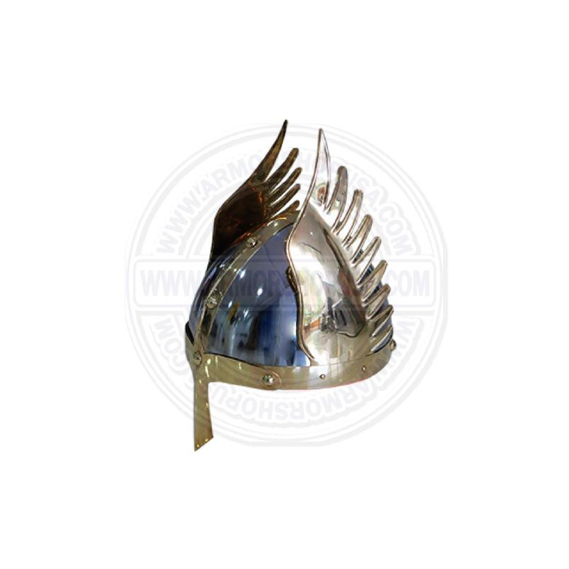 Medieval Norman Winged Helmet | Wearable Armor Helm