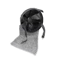 Medieval Norman Crusader Helmet With Chainmail Amror | Wearable Armor Helm