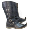 Medieval Elf Boots - Pointed Toe Leather Viking Boot