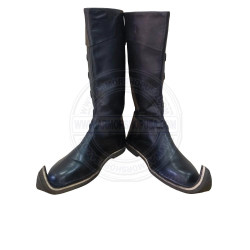 Medieval Elf Boots - Pointed Toe Leather Viking Boot