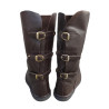 Medieval Jester Style Back Buckled Boots