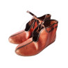 Handcrafted Medieval Birka Leather Boots | Medieval Viking & Pirate LARP Footwear
