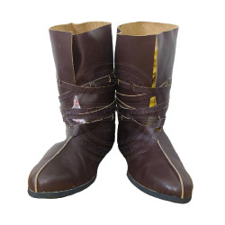 Medieval Jester Style Back Buckled Boots