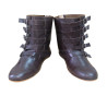 Handcrafted Medieval Front Buckle Boots  for medieval reenactments