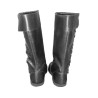 Handmade Leather Long Boots Side Laced
