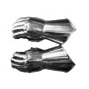Medieval 18 Gauge Steel Gauntlets | Knight Hand Guards