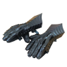 Medieval 18 Gauge Steel Nazgul Black Gauntlets | Knight Hand Guards