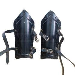 Medieval Knights Iron Steel Hand Guards Set | Vambaraces Pair