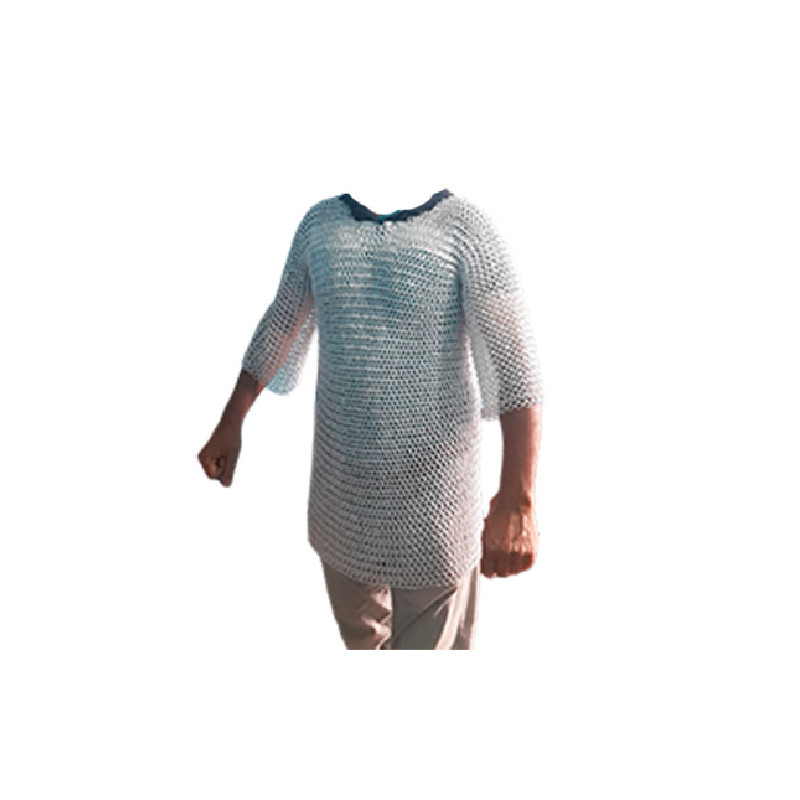 Butted Aluminum Chainmail Shirt | Knight Armor Haubergeon